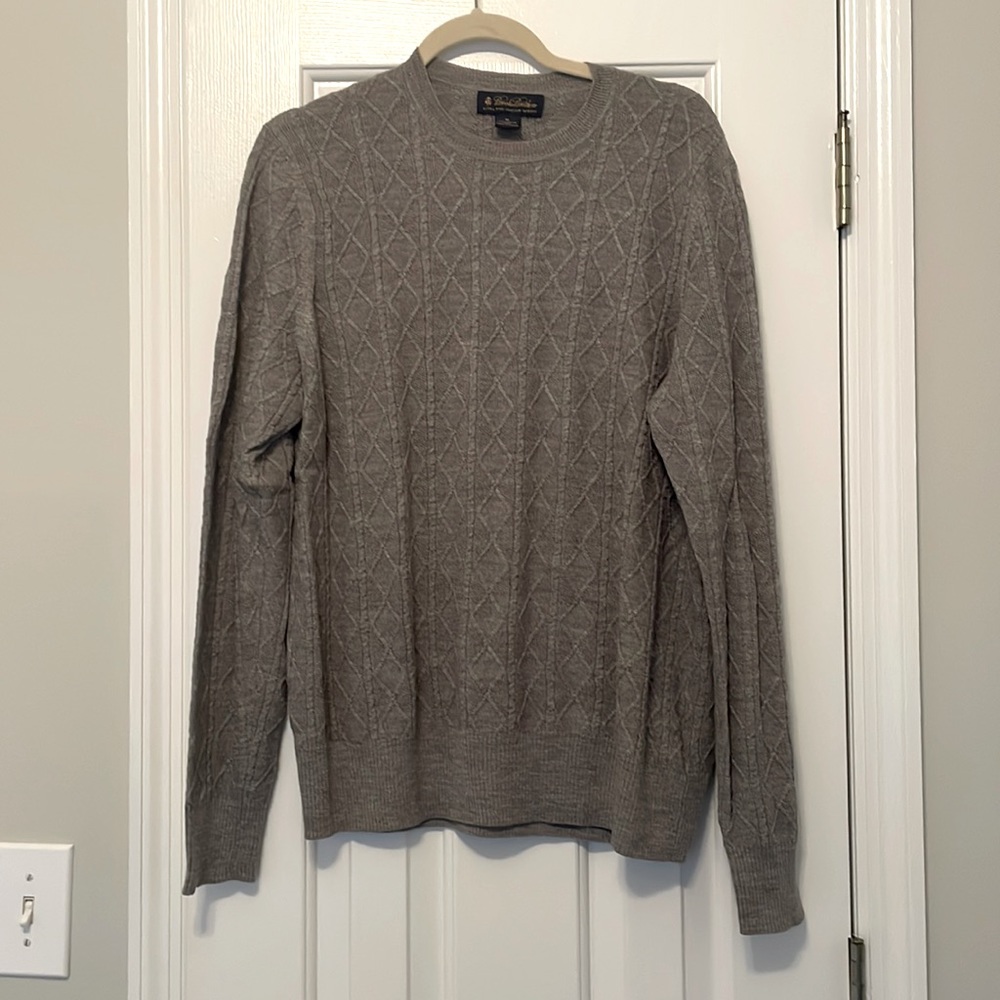 Brooks Brothers Gray Sweater